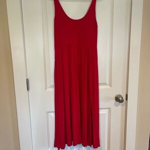 a new day Bold Red Midi Dress